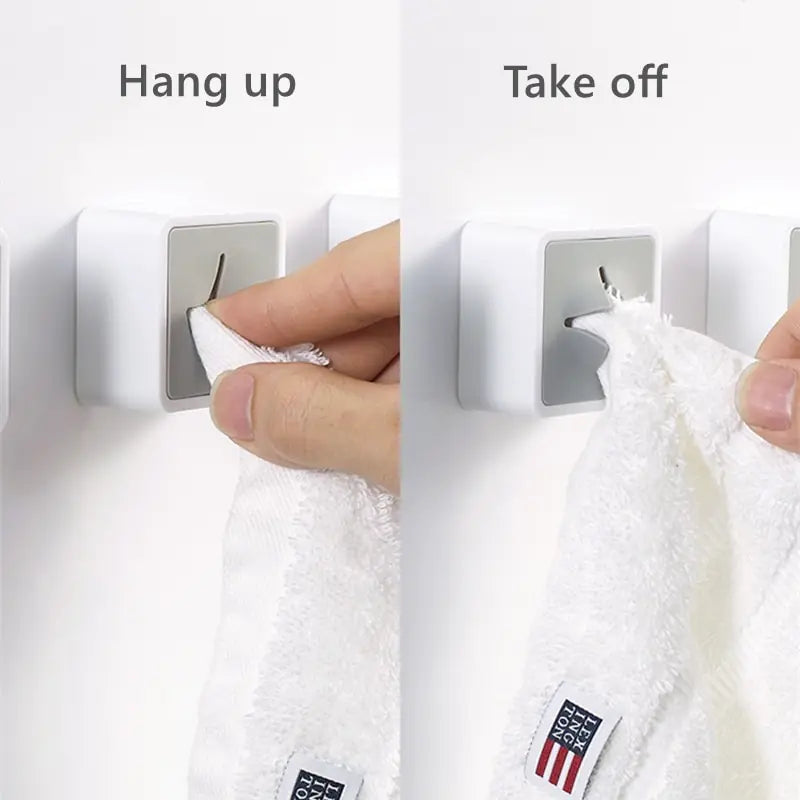 Punch Free Towel Plug Holder