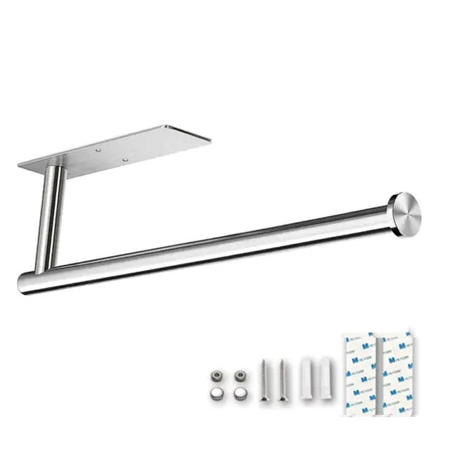 Adhesive Stainless Steel Toilet Paper Holder