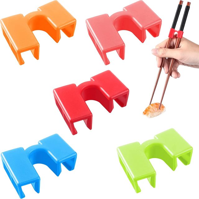 5PCS Reusable Chopstick Trainer for Adouts or Beginner