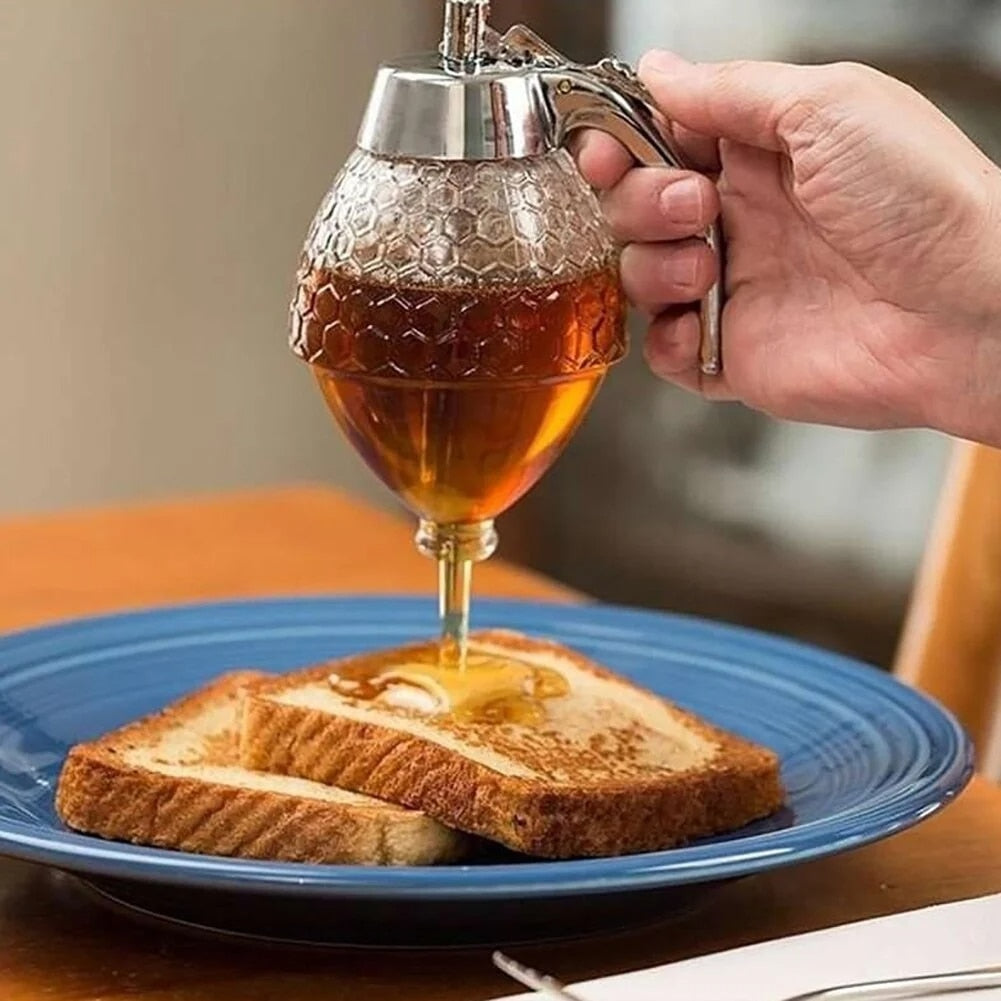 Honey and Syrup Dispenser Bottle