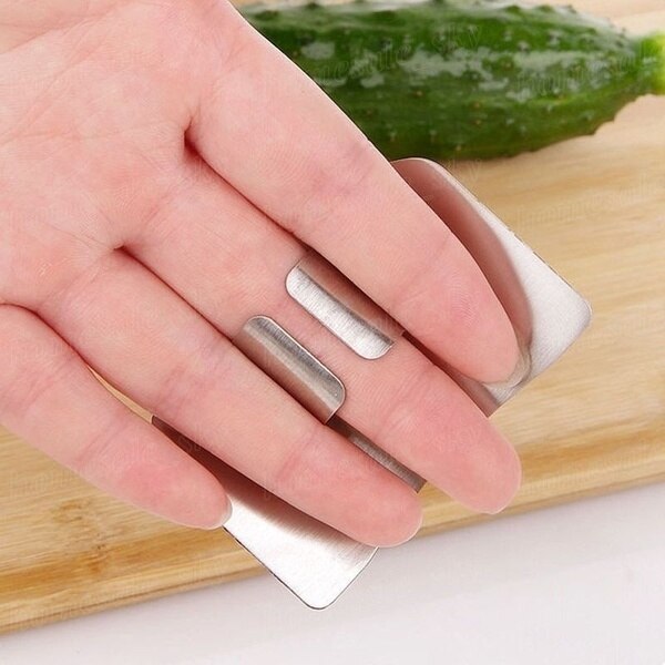 1 Pcs Stainless Steel Finger Guard