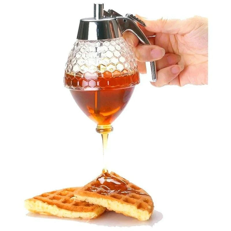 Honey and Syrup Dispenser Bottle