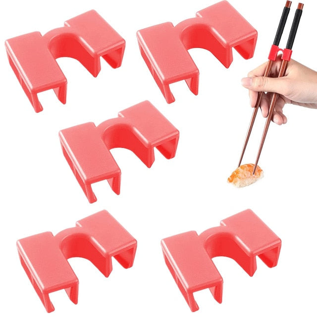 5PCS Reusable Chopstick Trainer for Adouts or Beginner