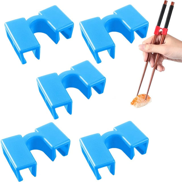 5PCS Reusable Chopstick Trainer for Adouts or Beginner