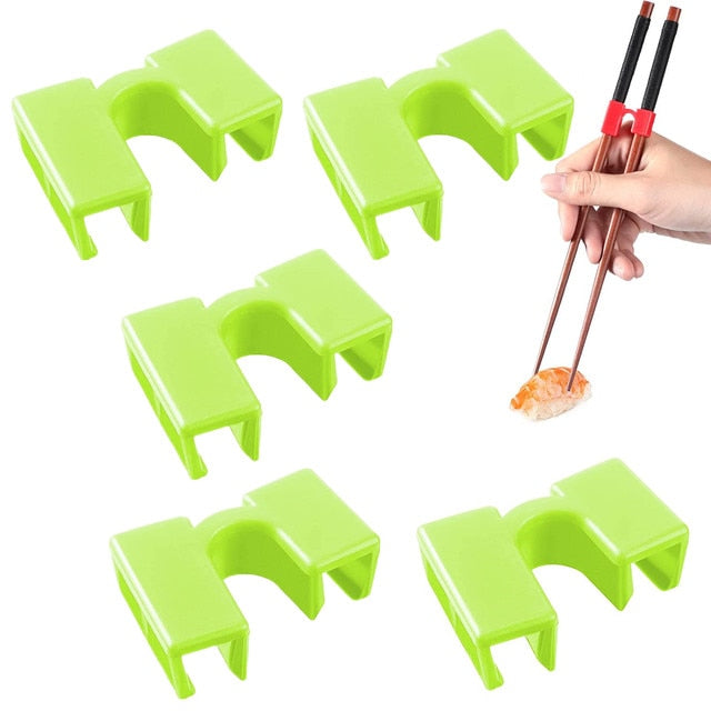 5PCS Reusable Chopstick Trainer for Adouts or Beginner